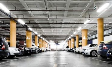 piso industrial para estacionamento