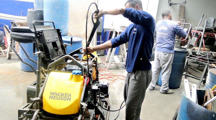 pisos industriais concreto item pisos manutencao